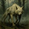Loup blanc corrompu