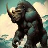 Rhino-gorille